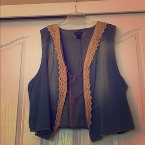 Denim vest